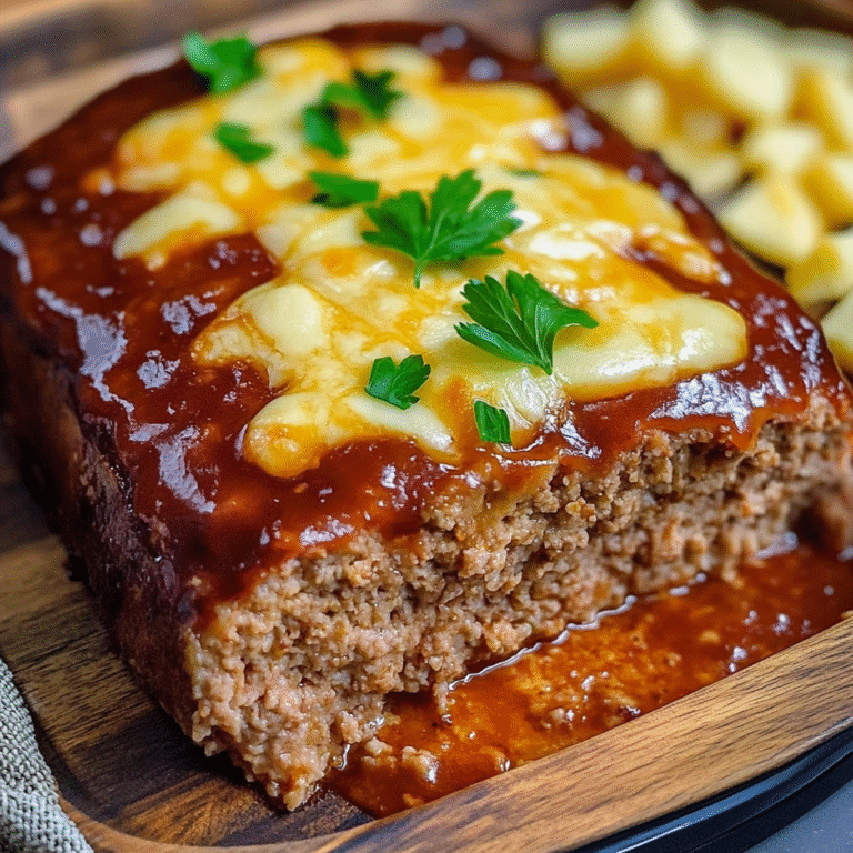 Easy Cheese Meatloaf