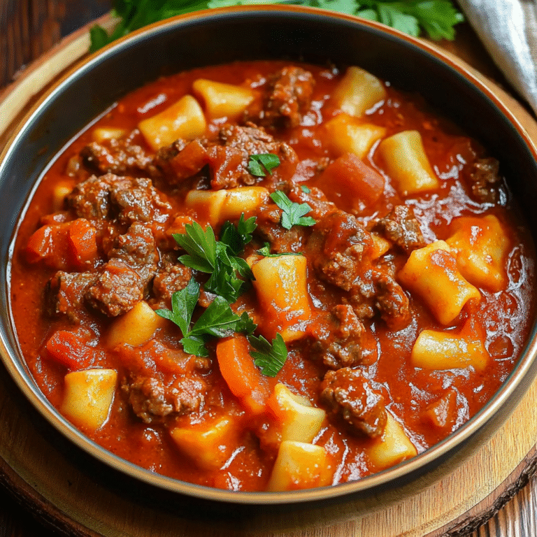 Easy Beef Goulash