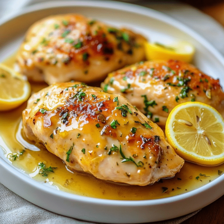 Easy Lemon Dijon Chicken