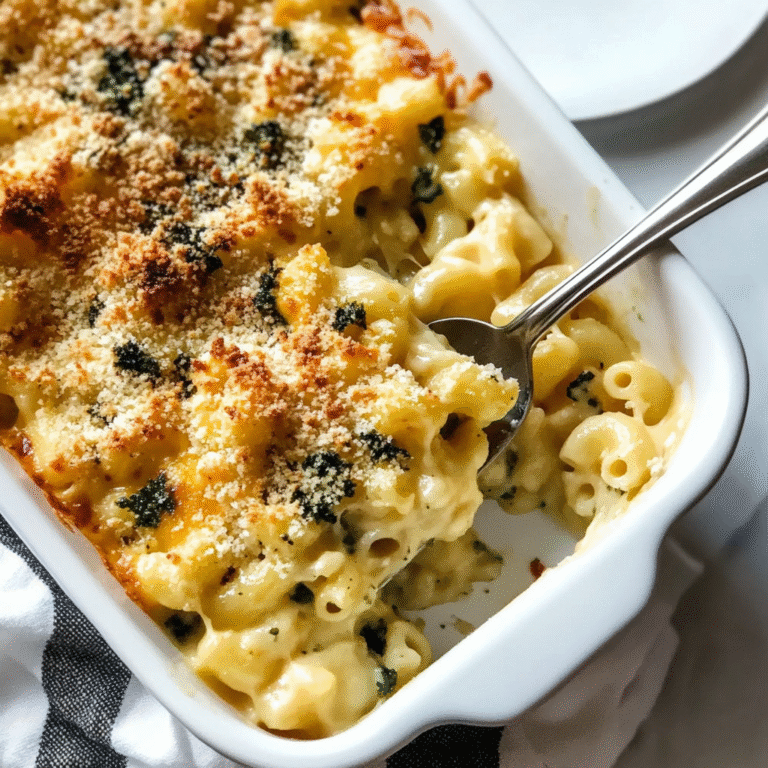 Healthy Baked Mac and Cheese