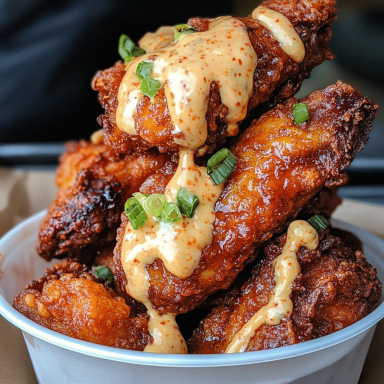 Spicy Korean Fried Chicken with Gochujang Mayo
