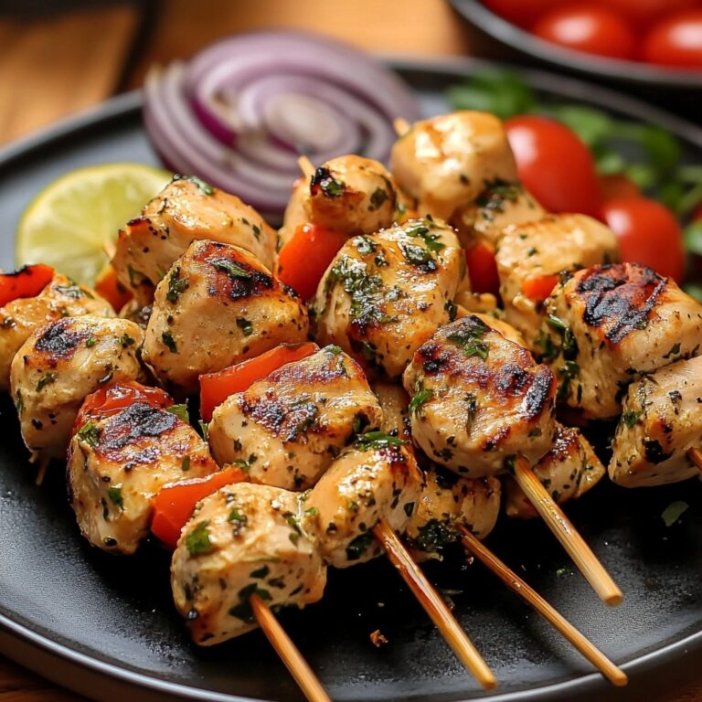 Authentic Greek Chicken Souvlaki