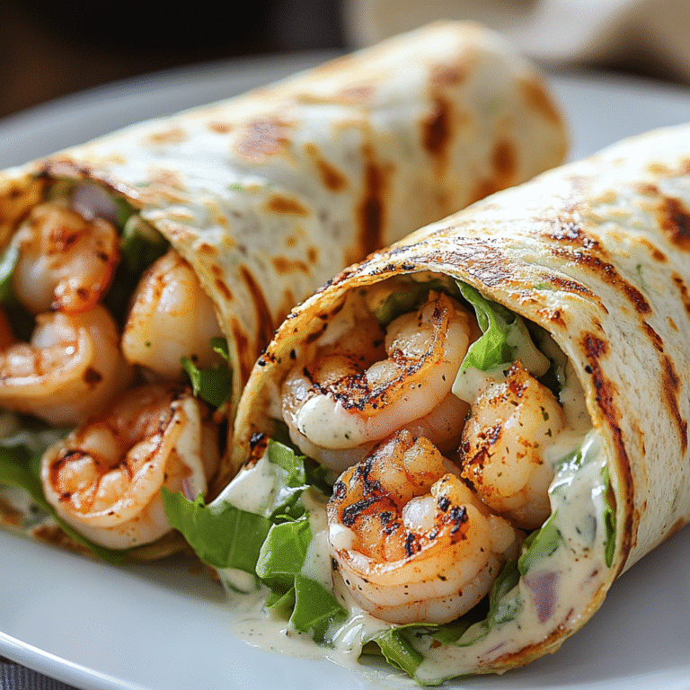 Grilled Shrimp Caesar Wraps: Your Perfect Meal!