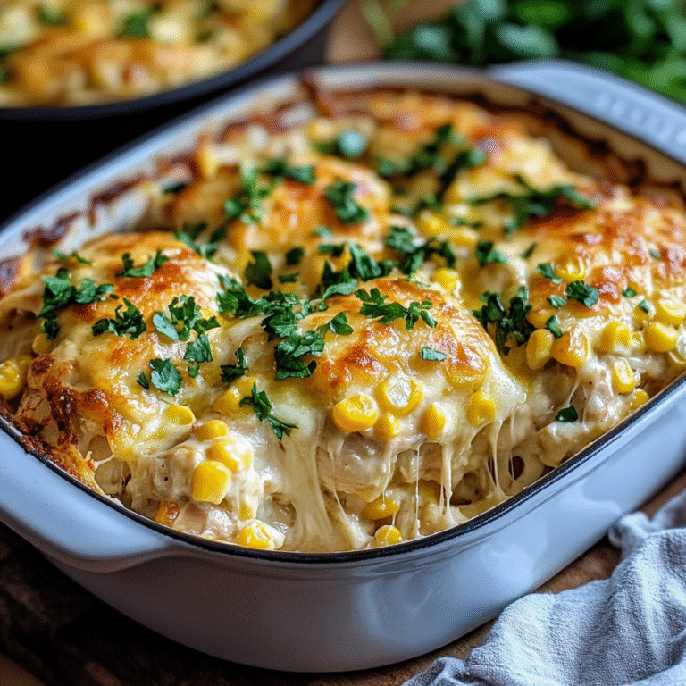 Master the Art of Street Corn Chicken Casserole in No Time