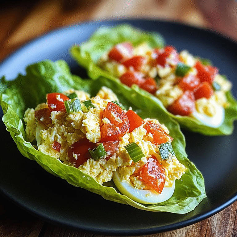 Crisp BLT Egg Salad Lettuce Wraps: A Healthy Twist
