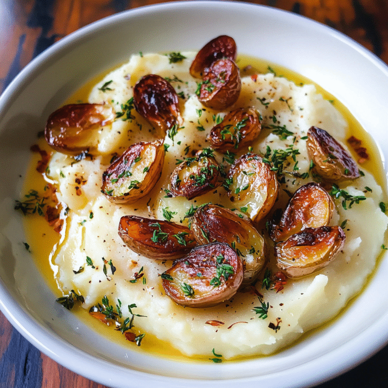 Mashed Potatoes with Roasted Garlic