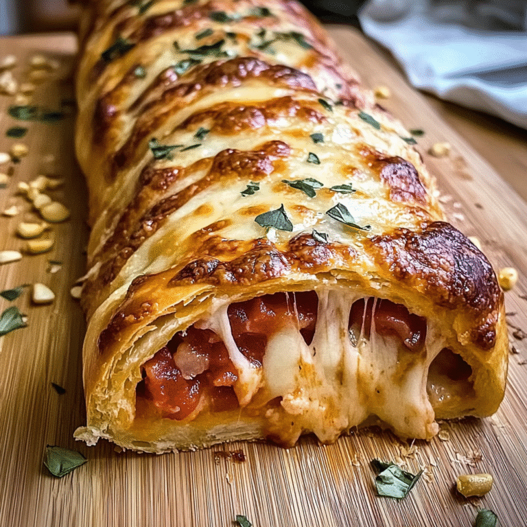 Homemade Italian Stromboli