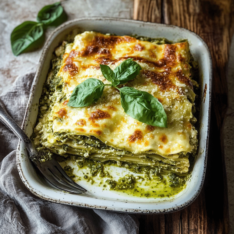 Lasagna al Pesto