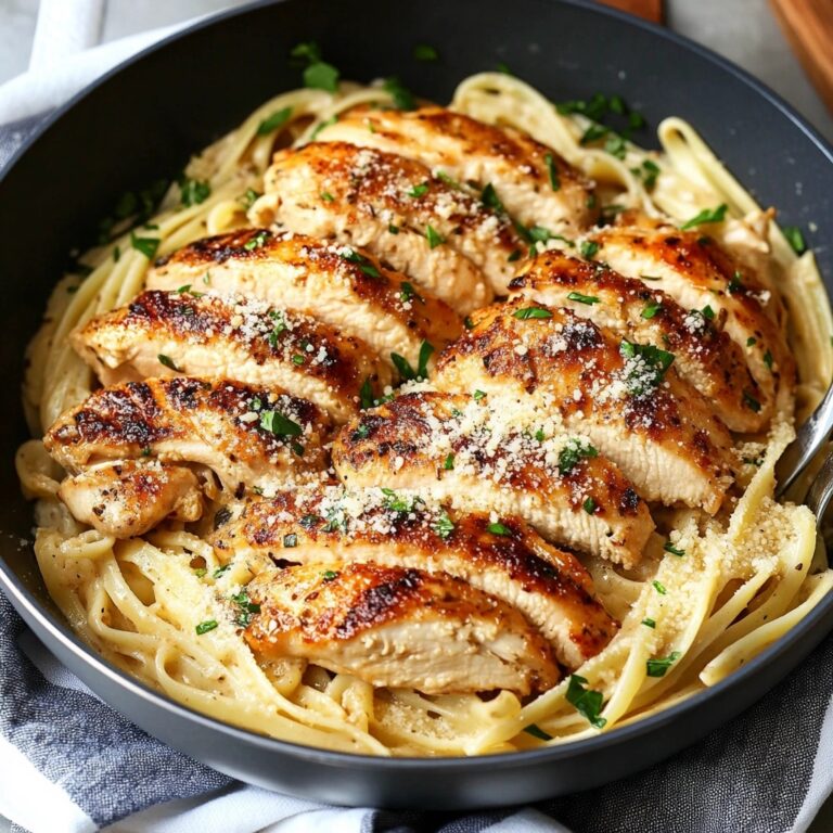 Parmesan Garlic Chicken with Pasta