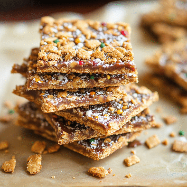 Graham Cracker Toffee