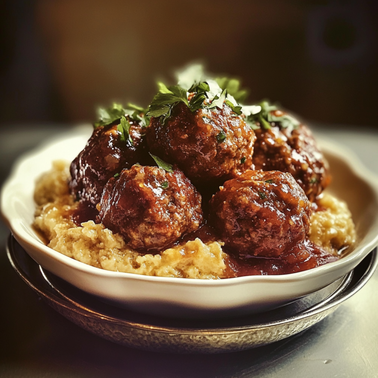 Savory Meatloaf Meatballs