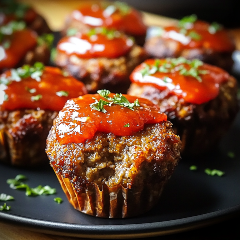 Mini Meatloaf Muffins