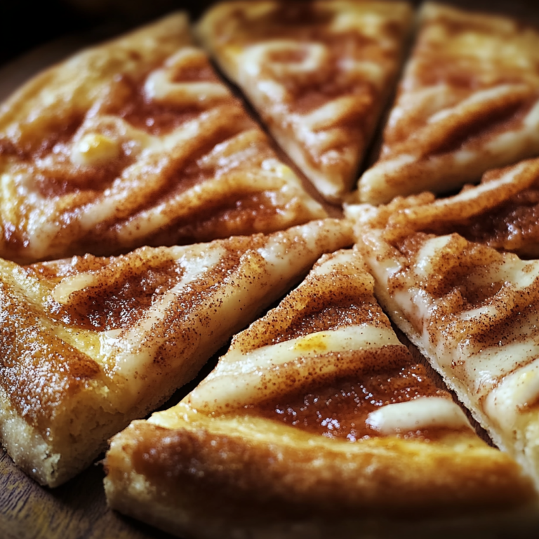 Cinnamon Sugar Pizza