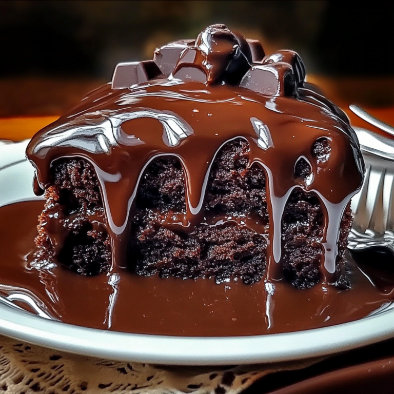Hot Fudge Chocolate Pudding Cake