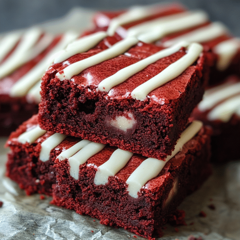 Red Velvet Brownies