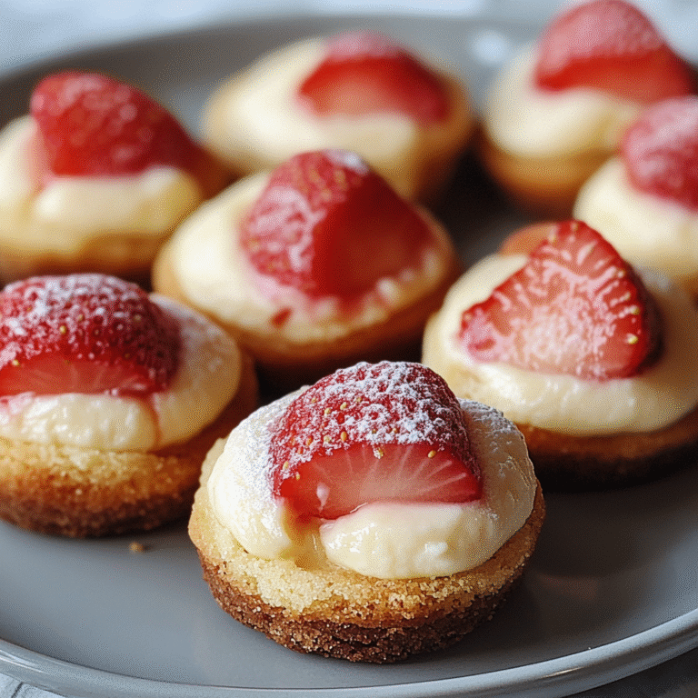 Soft-Baked Strawberry Cheesecake Bites