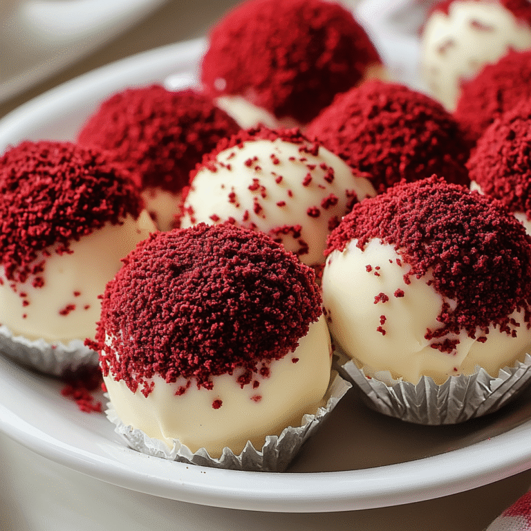 Red Velvet Cheesecake Balls