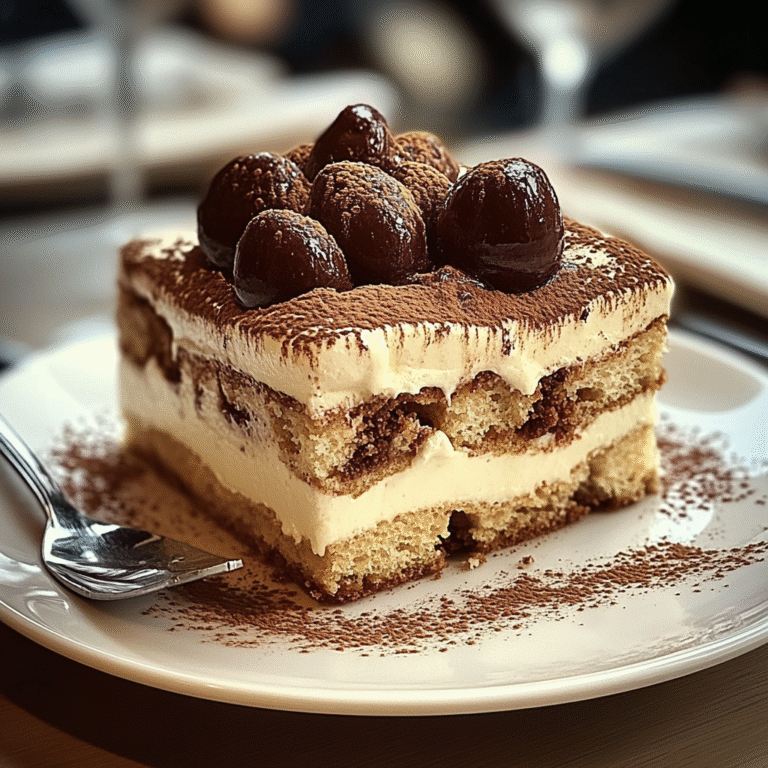 Tiramisu Comme en Italie