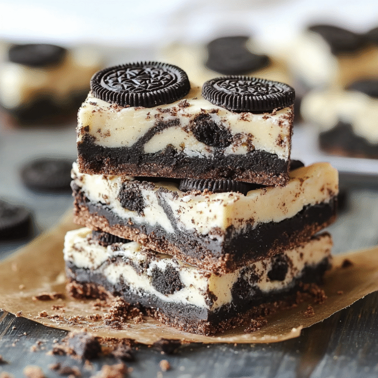 Oreo Cookie Bars