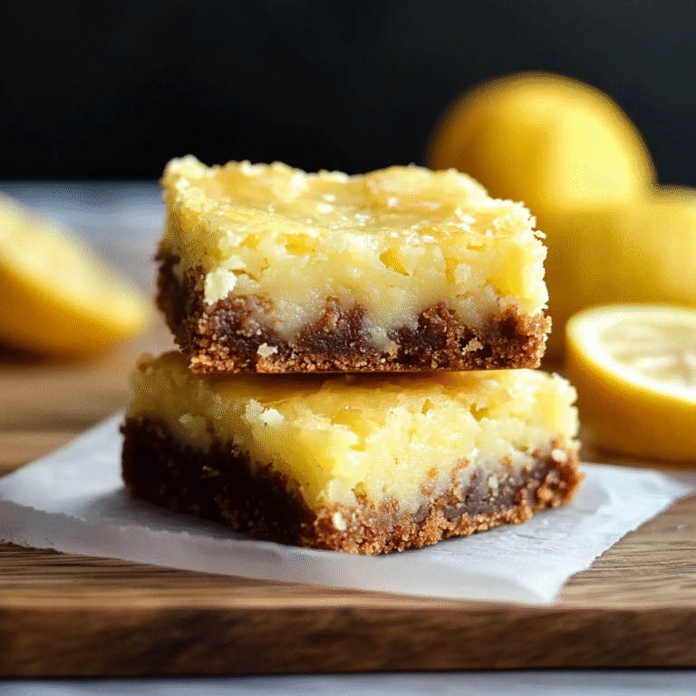 The Best Lemon Brownies (Moist, Zesty & Irresistible)