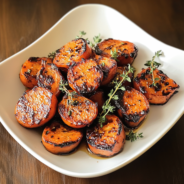 Honey Butter Roasted Carrots with Fresh Thyme Recipe