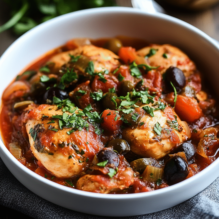 Chicken Cacciatore