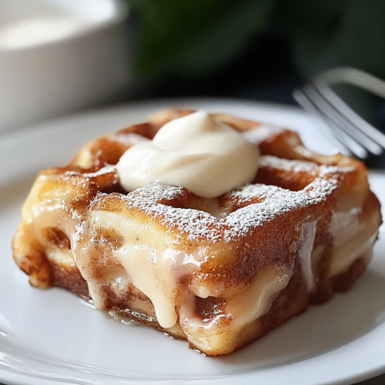 Cinnamon Roll French Toast Casserole Recipe