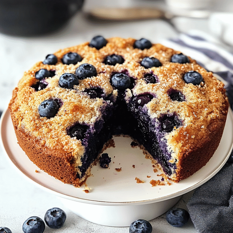 The Best Blueberry Coffee Cake Recipe