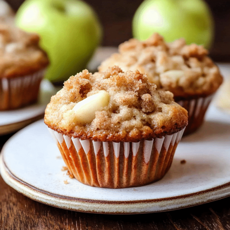 Apple Cinnamon Crumb Muffins Recipe
