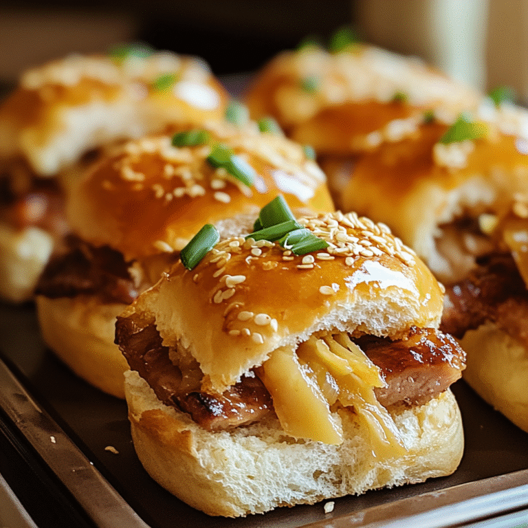 Hawaiian Roll Sliders