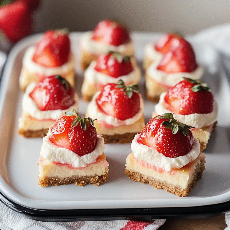 Strawberry Cheesecake Bites