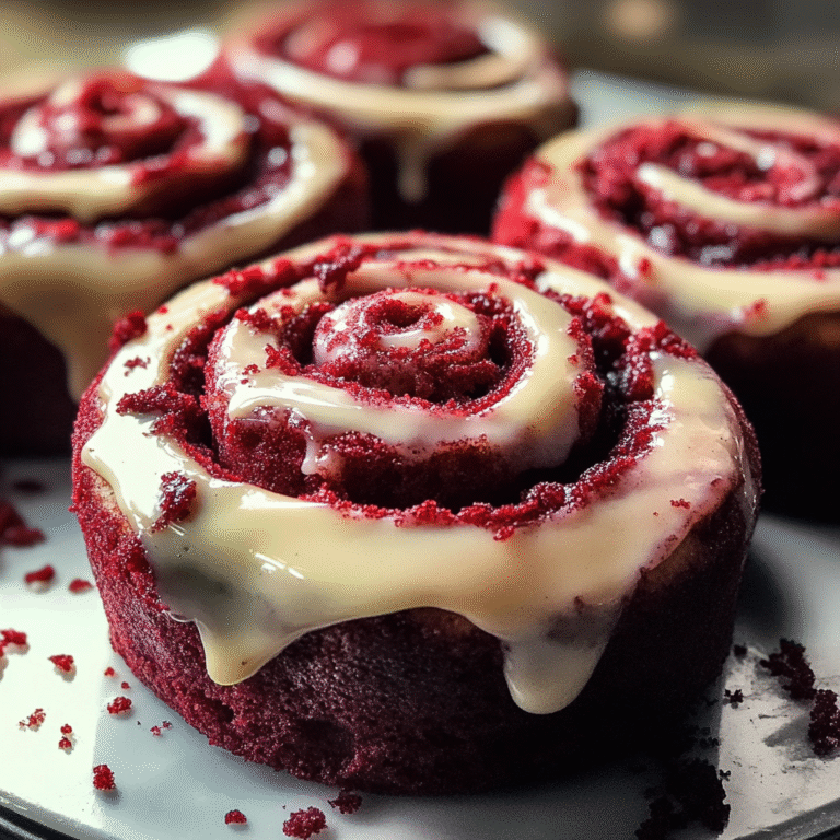 Red Velvet Cinnamon Rolls