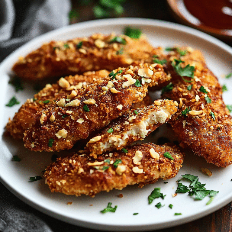 Pecan-Crusted Chicken Tenders
