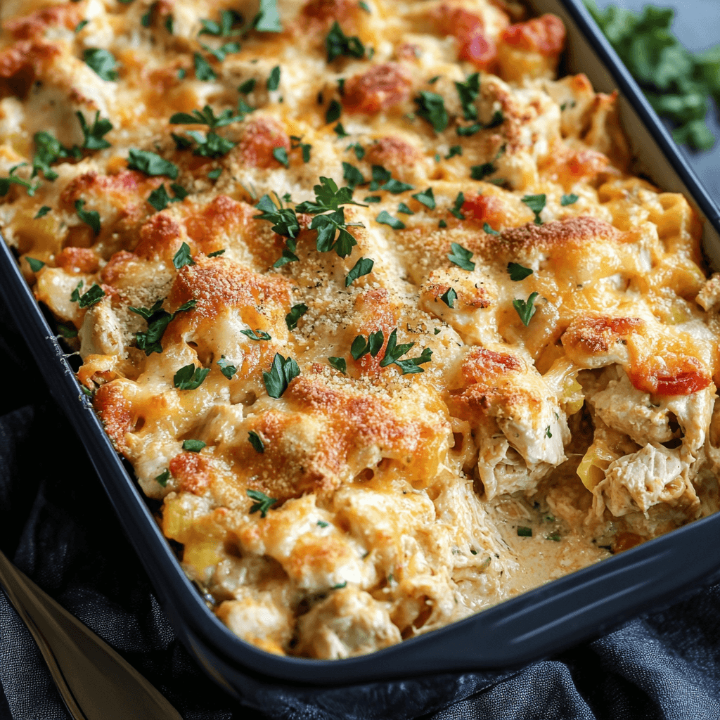 Thumbnail for Easy Low Carb Chicken Casserole