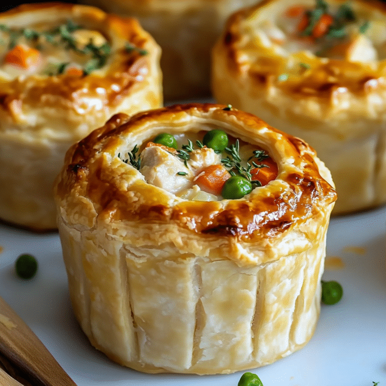 Mini Chicken Pot Pies